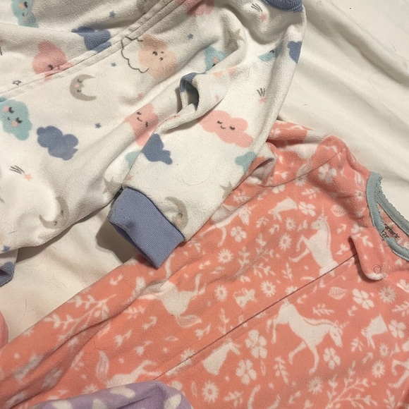 Fleece Footie Pajamas Bundle by Carters - Picture 3 of 3
